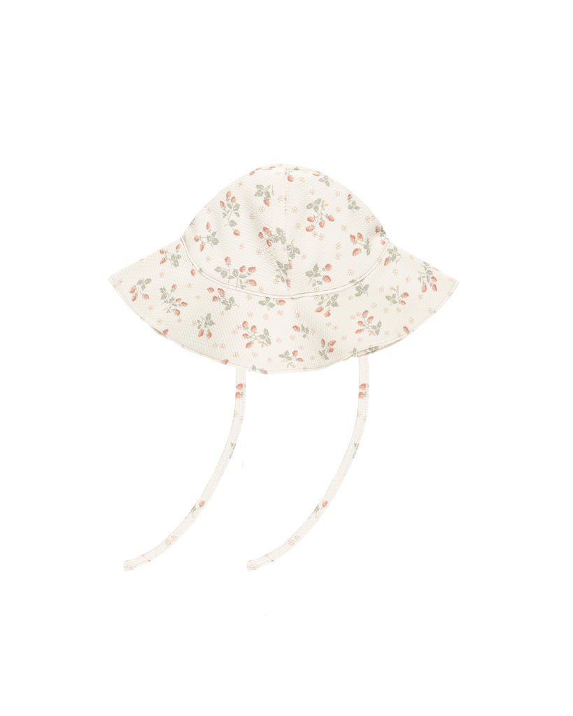 Ivory Strawberries Sunhat