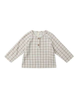 Blue Plaid Zion Shirt & Ocean Luca Pant Set