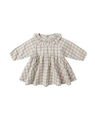 Blue Plaid Simone Dress