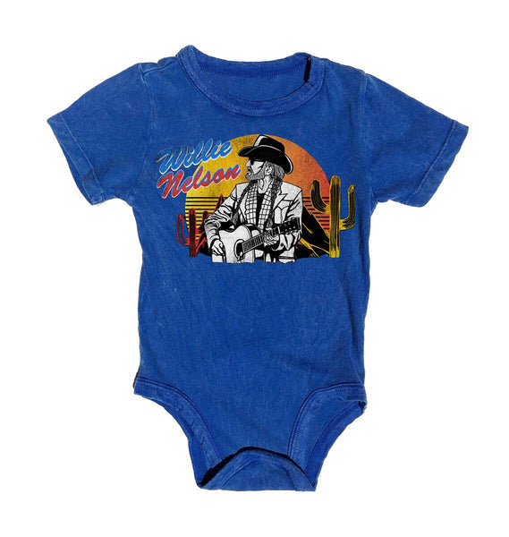 Willie Nelson SS Onesie