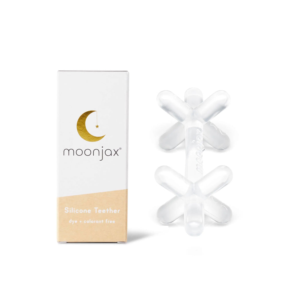 Moonjax Clear Silicone Teether