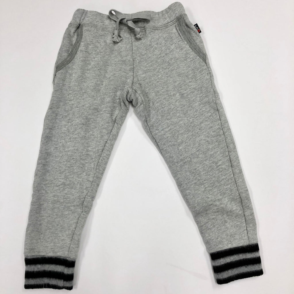 Grey Sparkle Slouch Sweatpants
