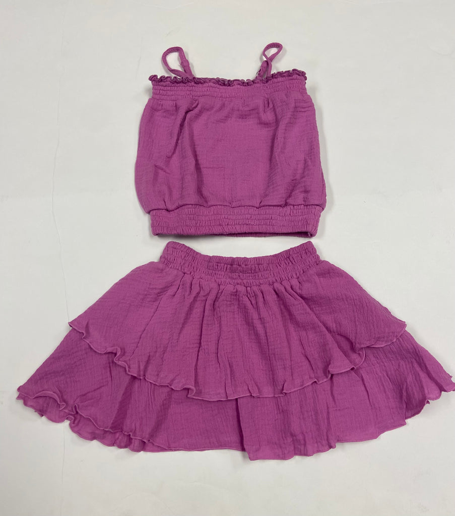 Magenta Lilac Skirt