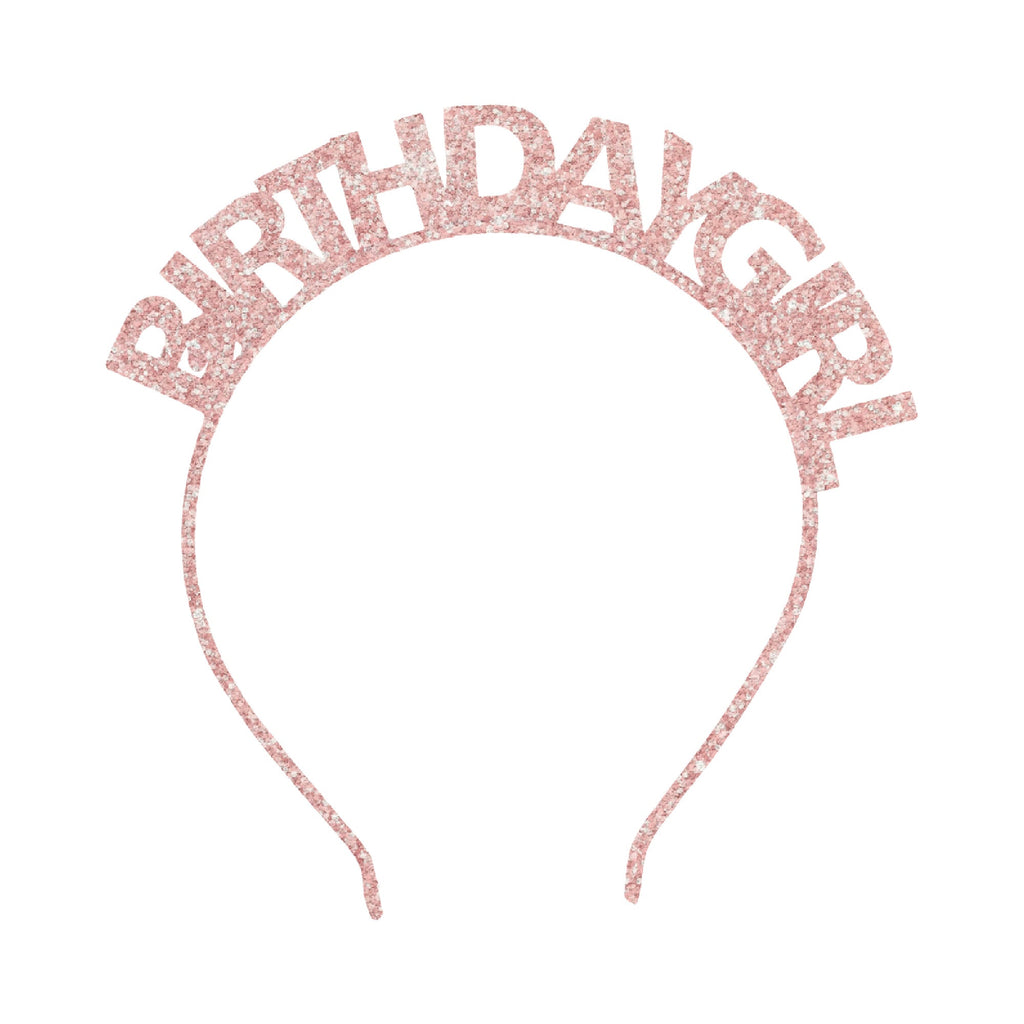 Birthday Girl Headband/Pink