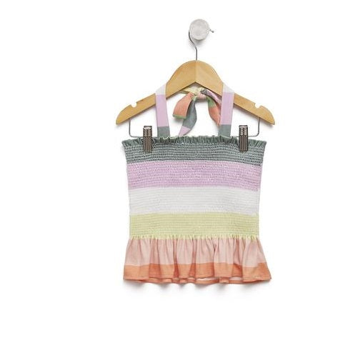 Sorbet Stripe Emi top