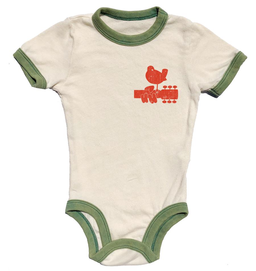 Woodstock Ringer Onesie – Charlotte West Baby - Main Image