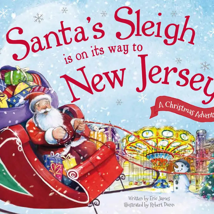 Santa's Sleigh Is On It's Way To New Jersey