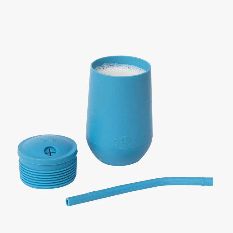 Happy Cup + Straw System/Blue
