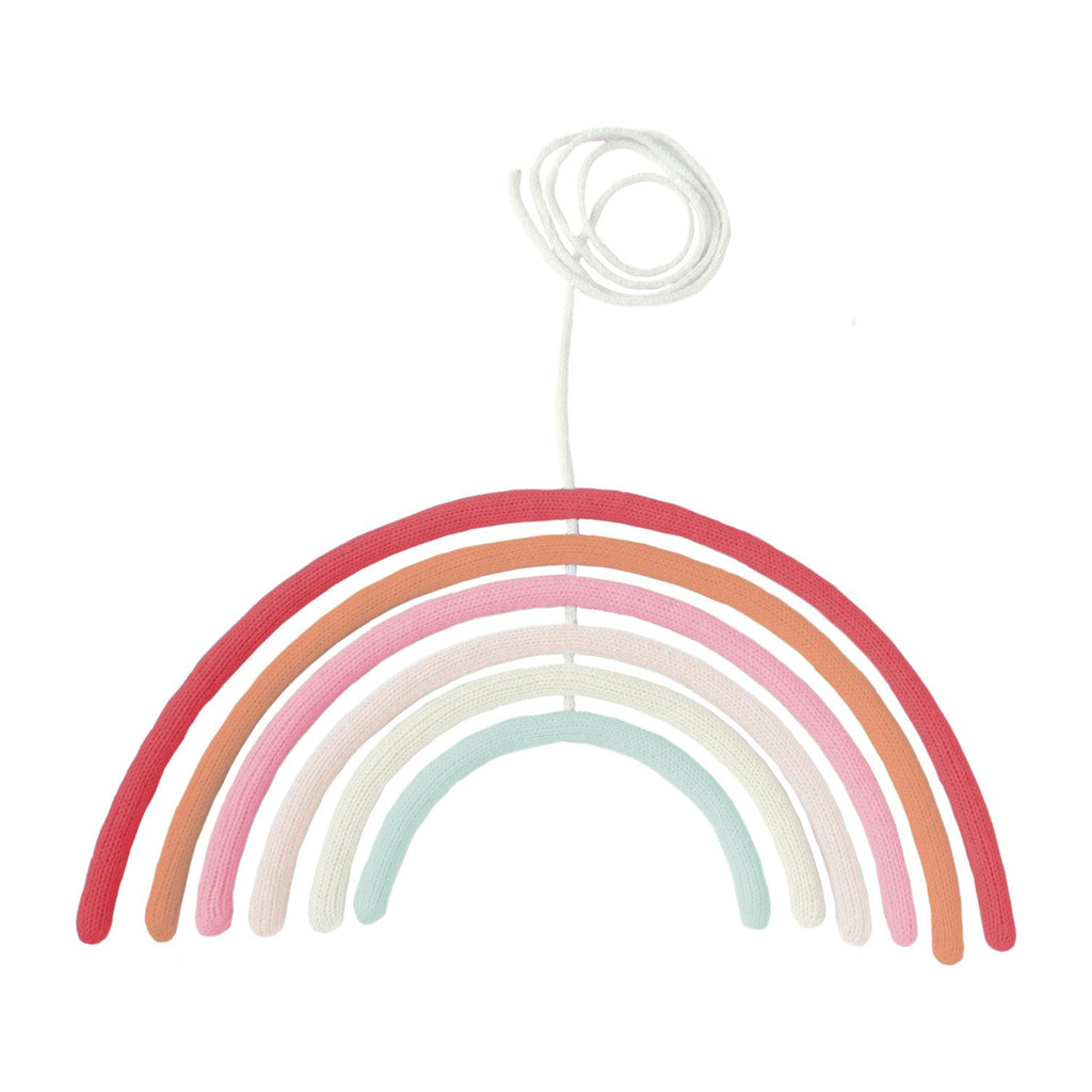 Rainbow Knit Wall Hanging & Mobile