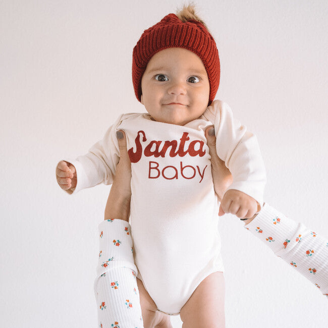 Santa Baby Organic Bodysuit
