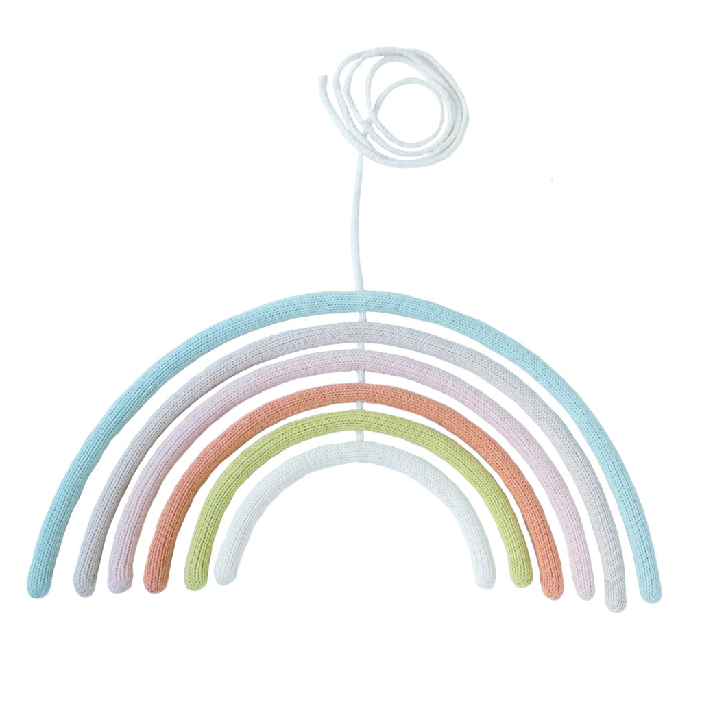 Rainbow Knit Wall Hanging & Mobile